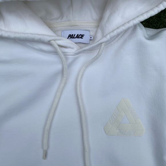 Palace x Calvin Klein SAMPLE Pullover Hoodie White - Picture 3 of 6